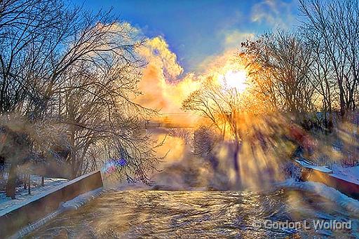 Sunrise Mist_P1010437-9.jpg - Photographed along the Rideau Canal Waterway at Smiths Falls, Ontario, Canada.